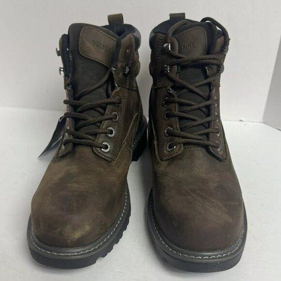 Wolverine Men\'s FloorHand Waterproof Steel Toe Boots Brown Size 8 M main image 7